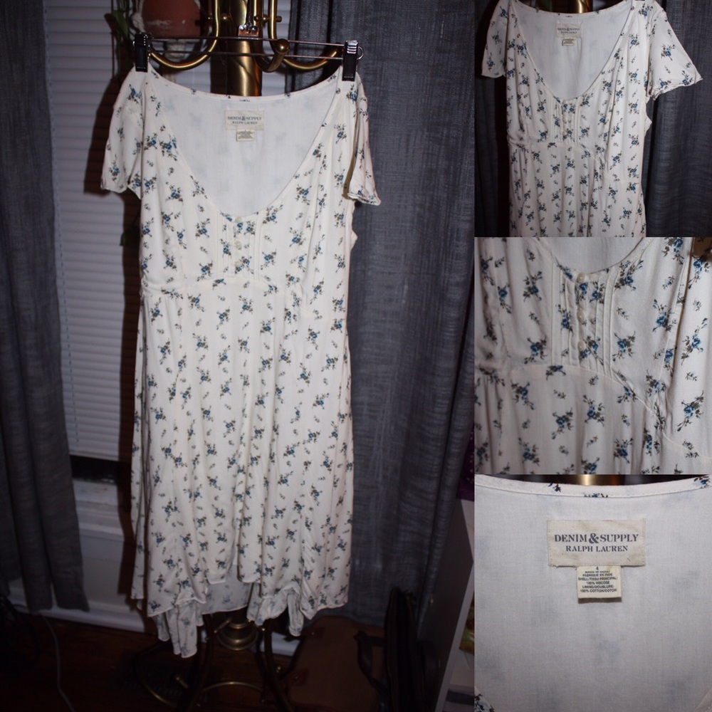 Ralph Lauren floral farm style dress
